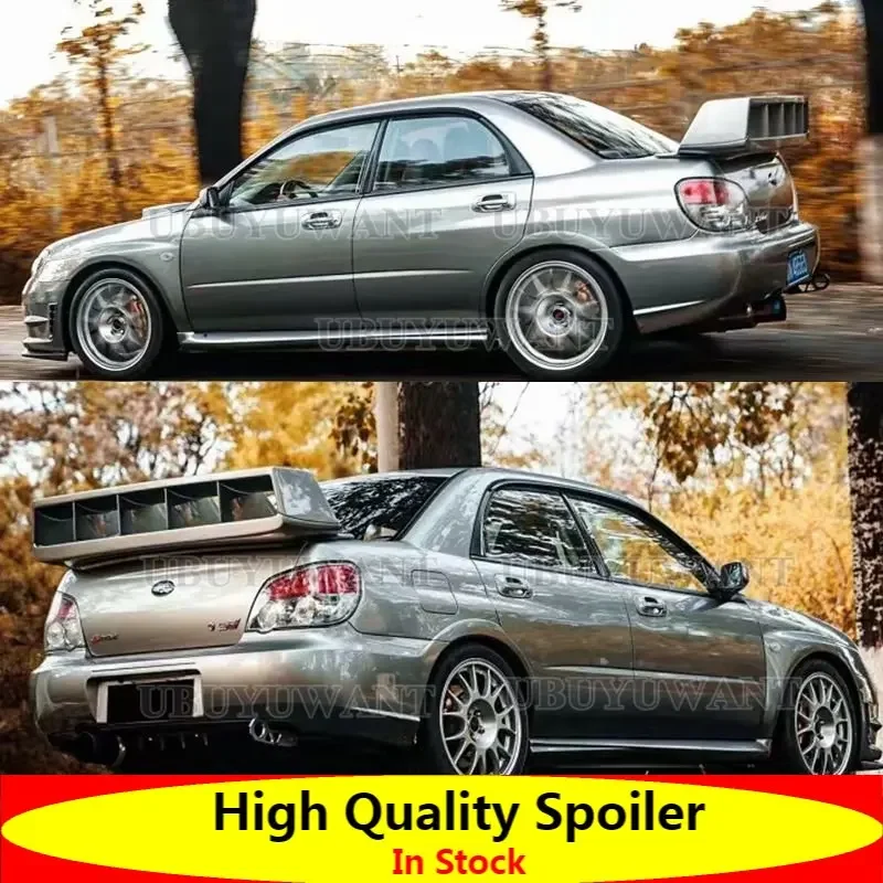 

For Subaru Impreza GDA GDB GDC STI WRC Style Spoiler High Quality Carbon Fiber/FRP Material Car Rear Wing Rear Spoiler