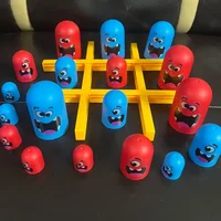 Tic Tac Toe Big Eat Small Board Game, children intellectual development  toy,Parent-child Interactive Competition 1