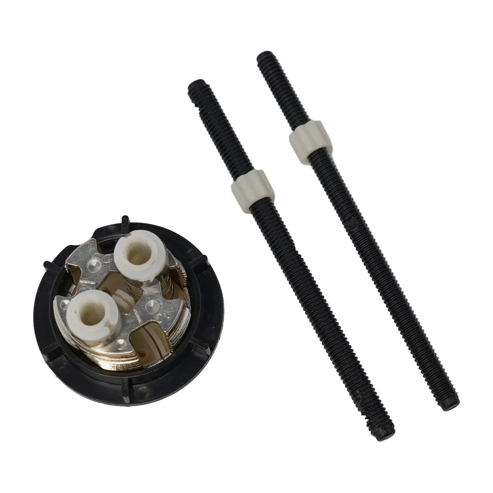 Dual Flush Push Button 38mm Gold Toilet Button Enhanced Water Efficiency Compatible with Most Toilet Models