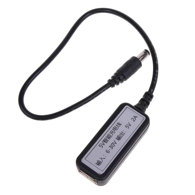 

DC5.5x2.1mm to USB 5V Adapter Cord Power Supply Converter Multiple Gadget