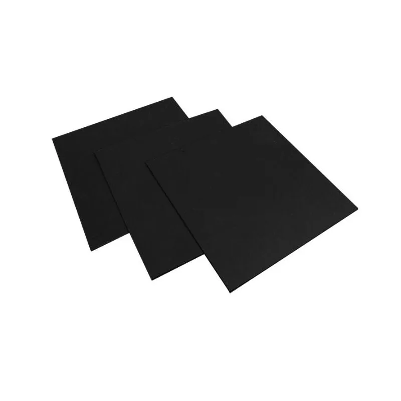 Black PVC Board Hard Plastic Sheet Thin Plate Thickness 0.4/0.5/1mm Corrosion Resistance Insulation Decoration Chemical Industry