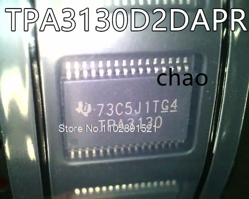 

TPA3130 TPA3130D2DAPR HTSSOP32