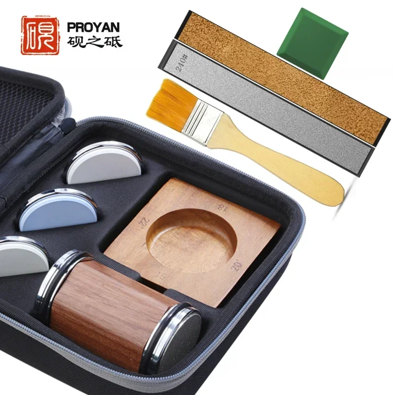 PROYANRollingKnifeSharpenerSharpeningStoneDiamondCeramicWetstoneWoodworkDIYGrinding