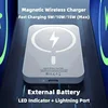 New Magnetic Wireless Portable Power Bank Magsafe External Battery Charger Cases Fast Charging for iPhone Series Samsung Xiaomi 5