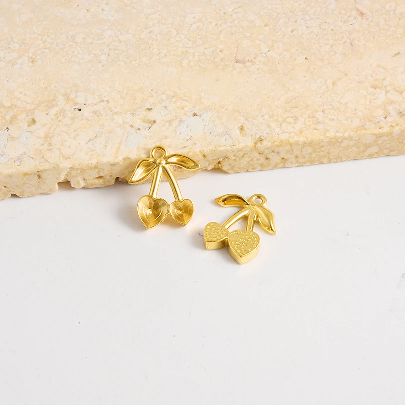 5 stücke Unregelmäßige Geometrische Cabochon Anhänger Gold Farbe Charme Edelstahl Anhänger Für Schmuck Machen DIY Stein Emaille Material – Detail 9