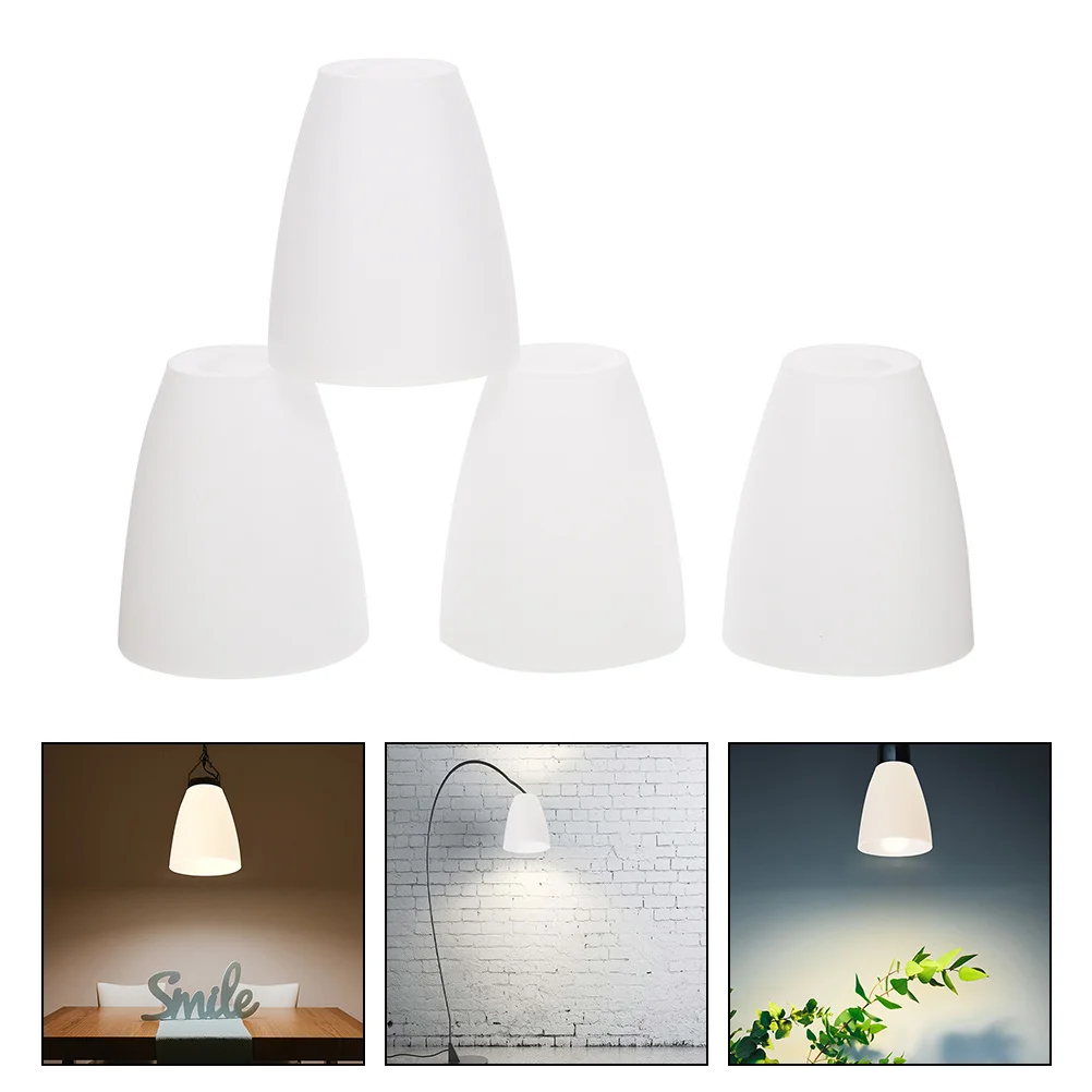

4pcs Plastic Lamp Lamp Shade Home Lampshade for Table Lamp Wall Lamp