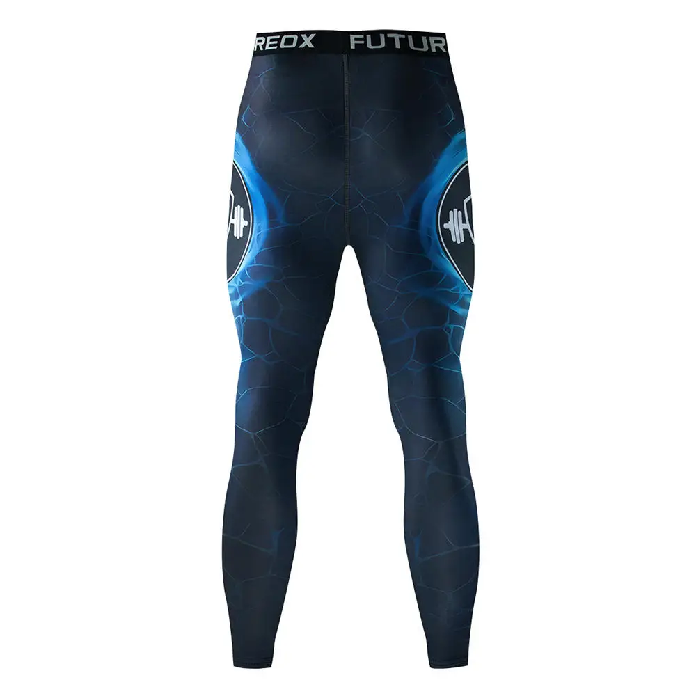 Men's Muay Thai Men MMA Kickboxing Sport Suit BJJ Rashguard T Shirts Rash Guard Fitness Tracksuit Boxing Jersey Running Set 26