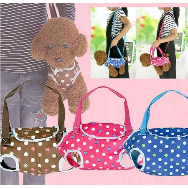 Title 4, Portable One Shoulder Small Pet Carrier Bag Exq...
