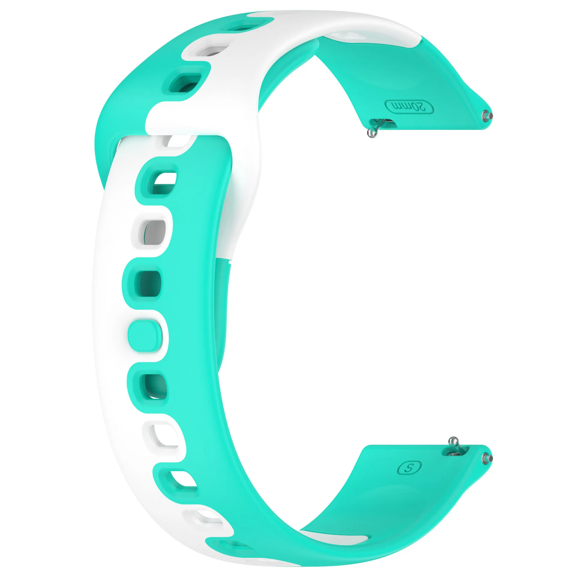 Silicone Sports Watch Strap - 20mm/22mm Band