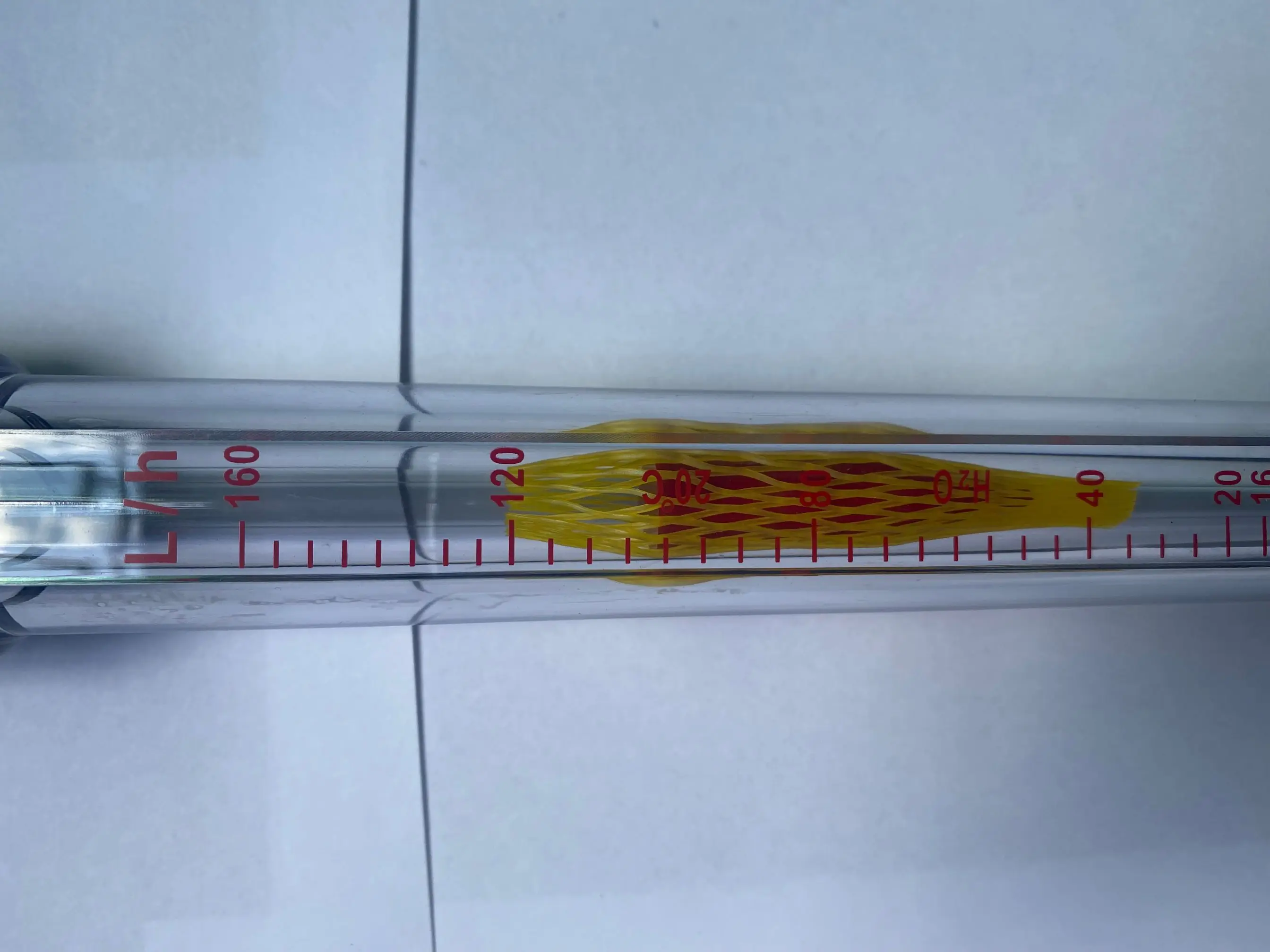 280mm LZS-15 1/2" Water Flow Meter Indicator Counter Rotameter