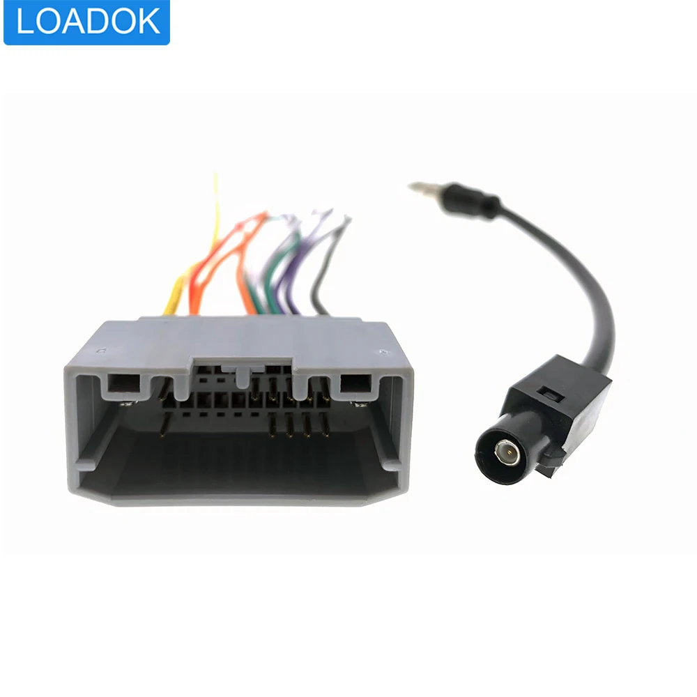

Car Stereo Radio Wiring Harness Antenna Fakra Adapter Reversing Parking Cable for Jeep Wrangler Commander Dodge Chrysler