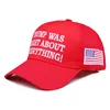 New Red Cap USA Baseball Caps Large Size President Hat Print Trump Was Right About Everything Embroidery Wholesale Drop Shipping 2