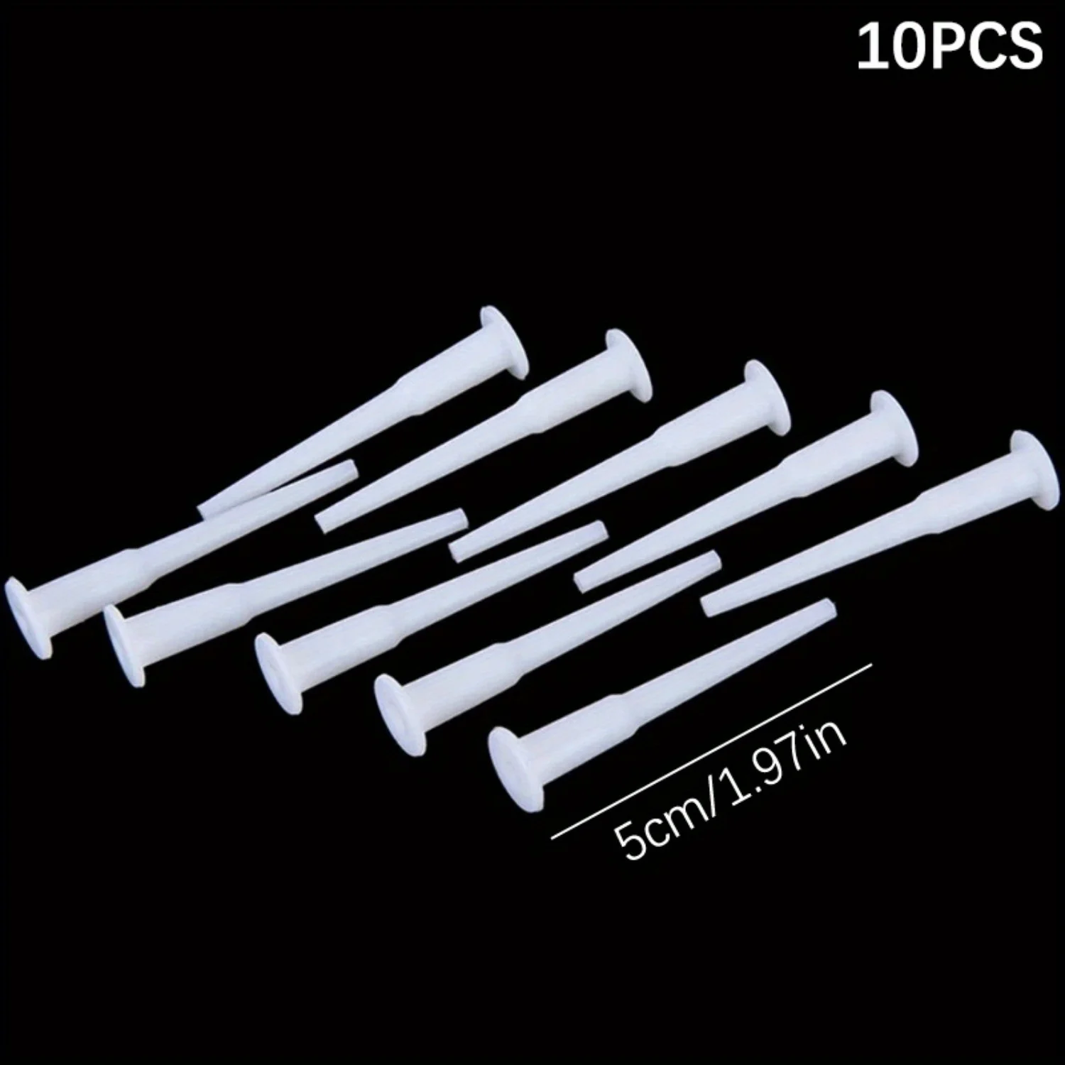 20pcs White Yoga Ball Air Plugs, Durable Fitness & Exercise Ball Valves for Enhanced Stability, Safety & Workout Use