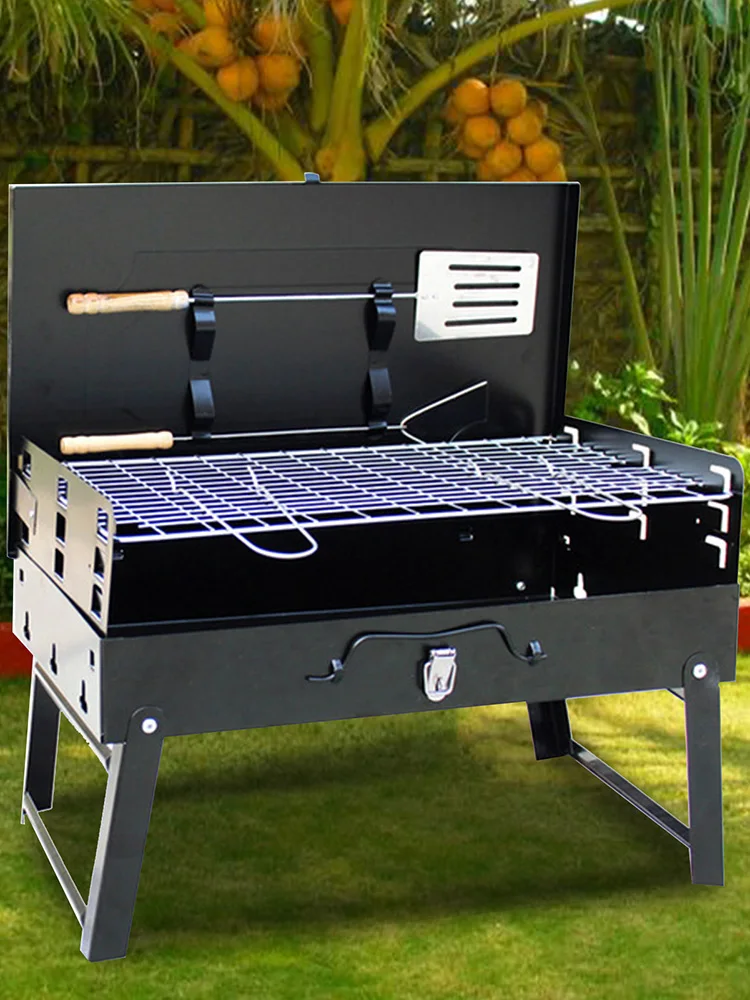 Cyberruimte adelaar Zuidoost 2022 Draagbare Opvouwbare Bbq Keuken Bar Levert Gereedschap Barbecue Kachel  Huishoudelijke Houtskool Barbecue Doos Outdoor Camping Bbq Rek|BBQ  Roosters| - AliExpress