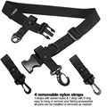 Fishing Rod Holder Belt Adjustable Fishing Wader Belt Wading Belt