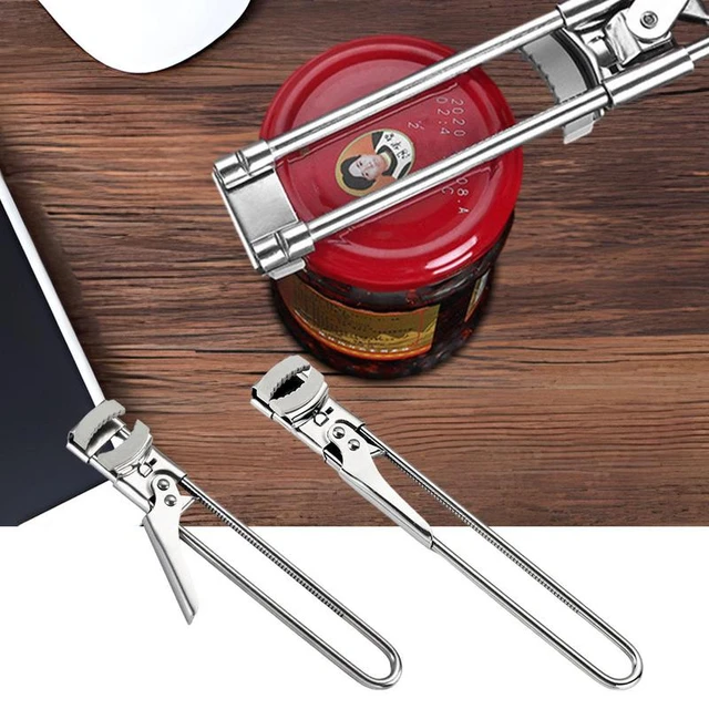 Master Opener Adjustable Jar and Bottle Opener Adjustable Multifunction  Stainless Steel Can Opener Jar Lid Gripper Manual Jar Opener Kitchen