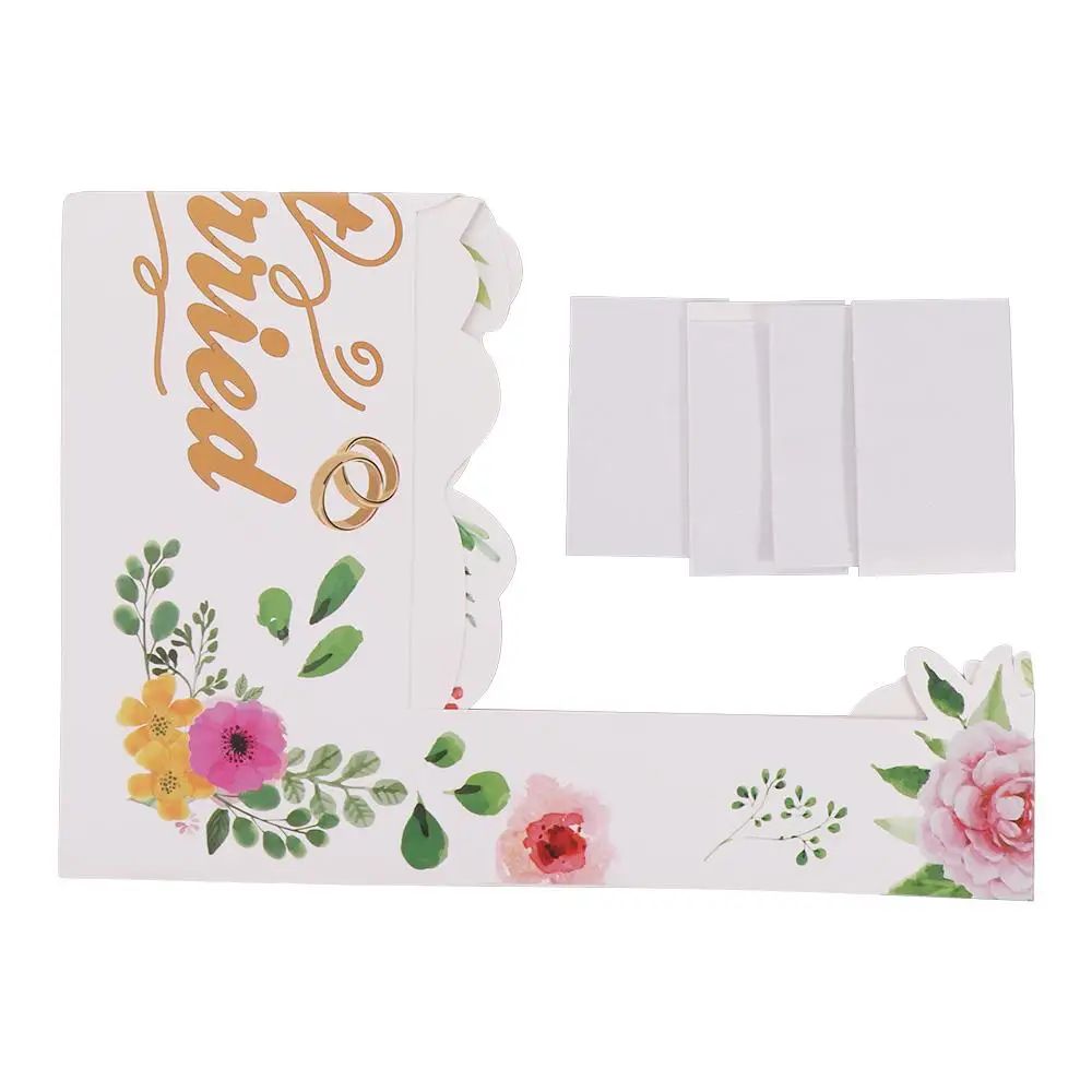 Romantic Just Married Photo Booth Frame Props Paper DIY Team Bride Photo Booth Props Frame Handmade Funny