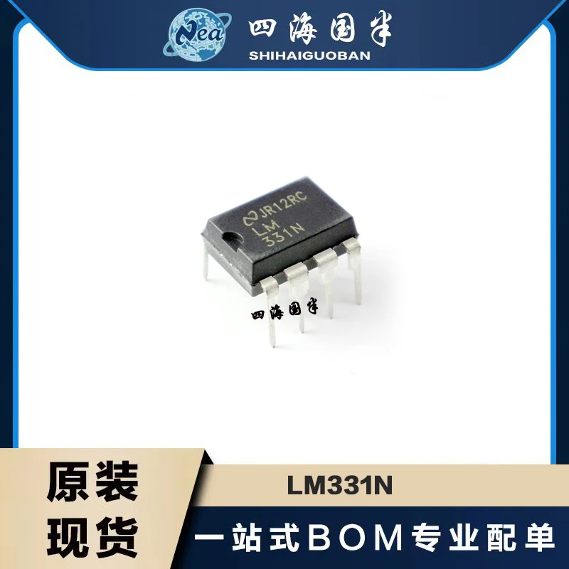 

10PCS NEW LM331N DIP8 LM331MX LM331M SOP8 Precision Voltage-To-Frequency Converter With 1-Hz to 100-kHz Full Scale Frequency