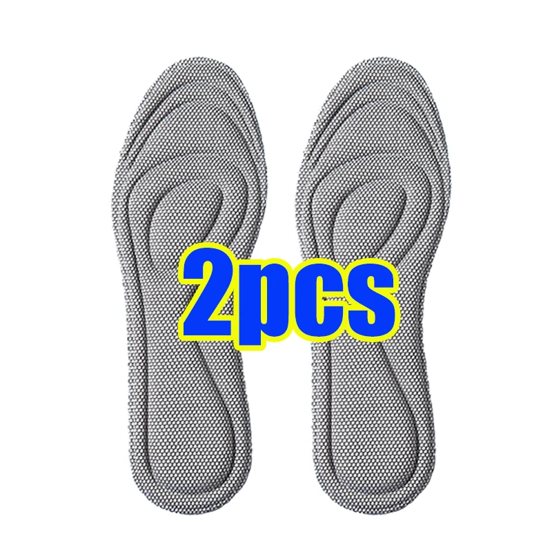 4 buc. Branțuri ortopedice din spumă cu memorie pentru dezodorizare antibacteriană Inserție pentru absorbția transpirației Pantofi sport Tampoane de alergare_voghion.com