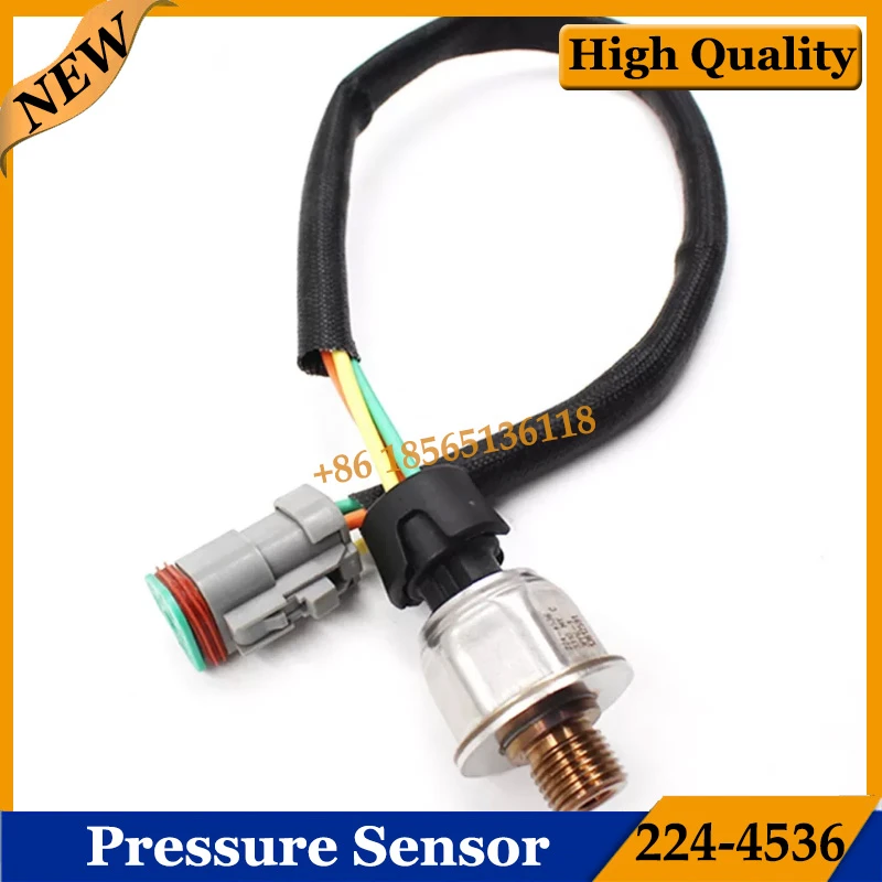 Heavy Duty Pressure Sensor 224 4536 194 6726 3PP6 1 For Caterpillar CAT