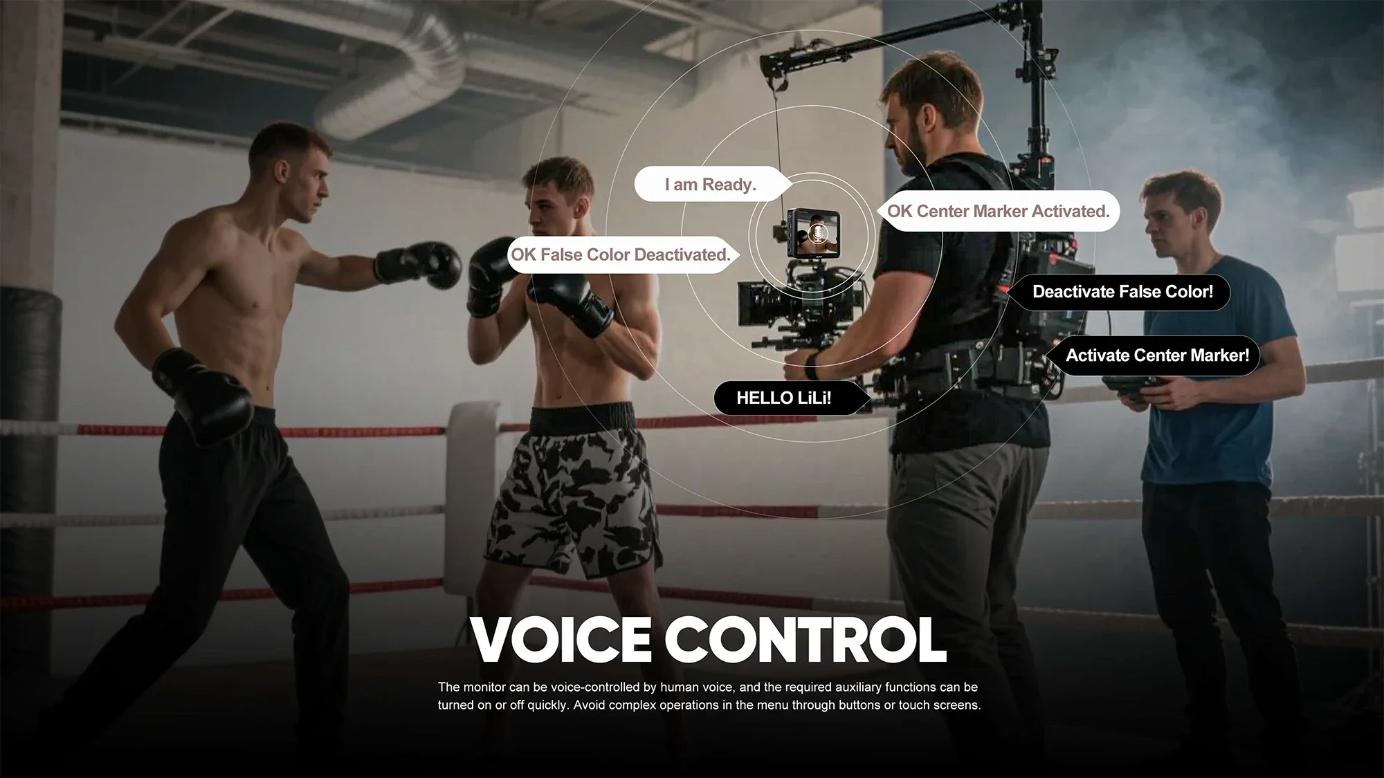 LILLIPUT V7 4K 1920×1200 Voice Control Monitor 7 inches Touch Control HDMI 2.0 I
