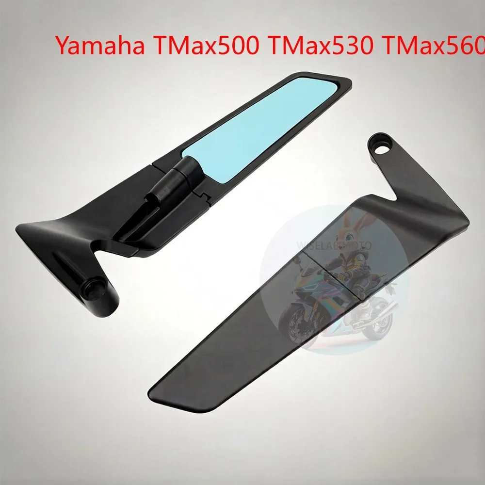야마하 TMax500 TMax530 TMax560 TMAX 500 530 560 Tmax T-MAX500 오토바이 액세서리 회전식 백미러 윙