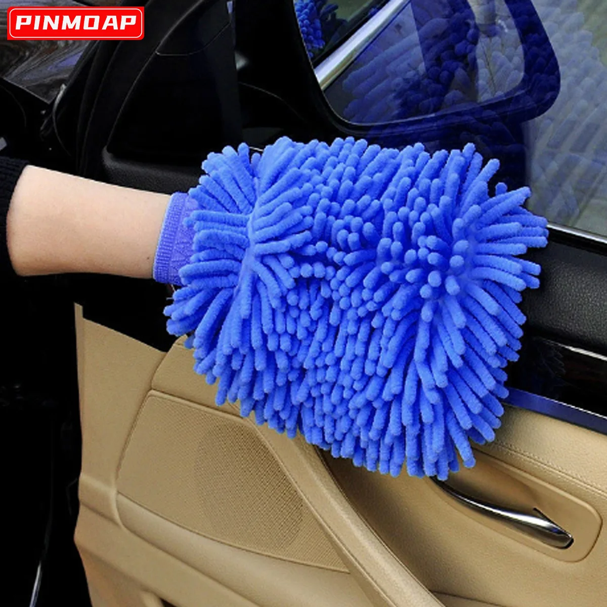 Car Cleaning Gloves Car Washing Gloves Shenier Washing Anti Slip Suitable For And Household Cleaning