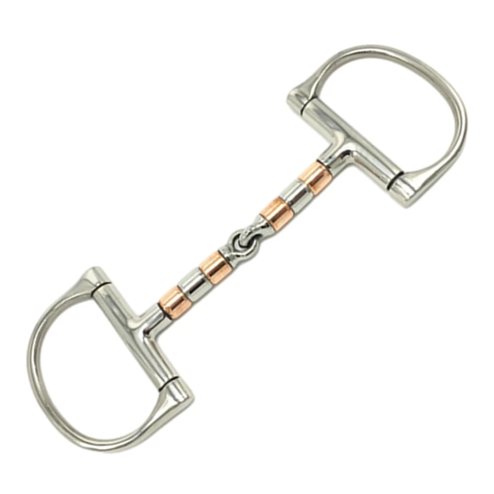 rust-free-stainless-steel-copper-horse-bit-full-cheek-snaffle-bit-gentle-on-horse's-mouth-perfect-for-sensitive-mouth-corners