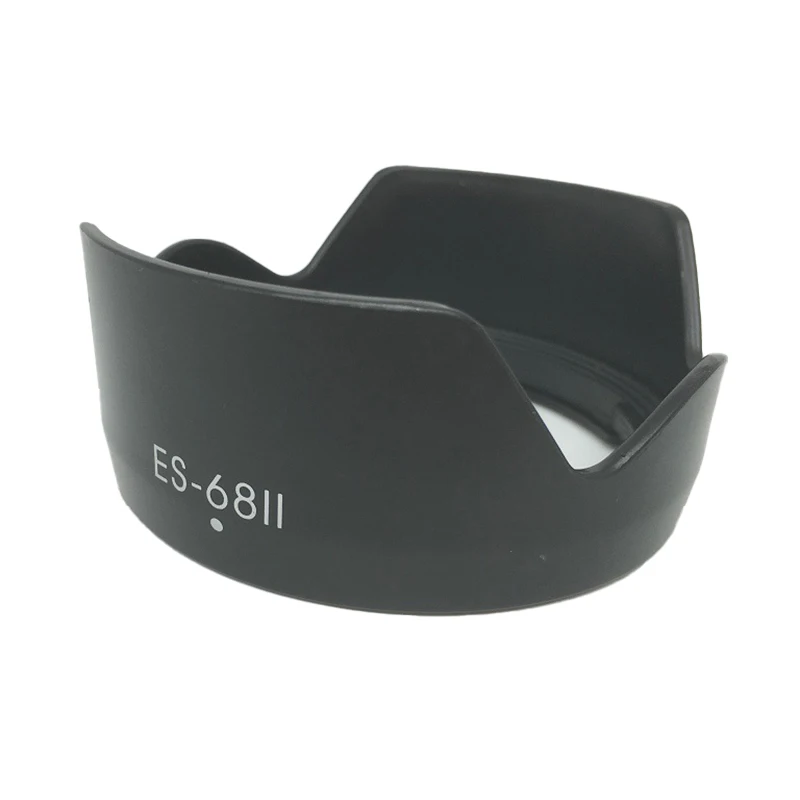 1 Pz Antiriflesso Es68 Lotus Lens Hood Parasole Sostituire Es68 Adatto Per Fotocamera Ef 50Mm F/1.8 Stm Lens Hood Lens Accessori
