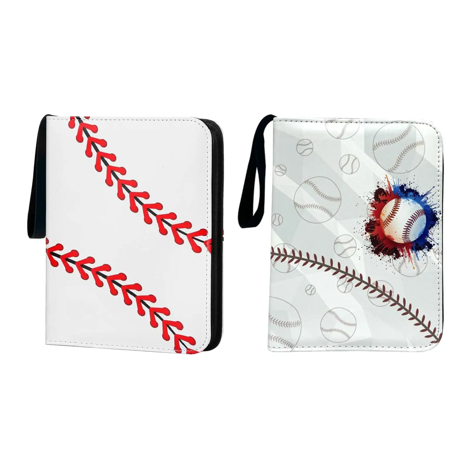Collector Storage Album Reusable Collectible 400 Pockets Baseball Card Folder Collector Storage Album Reusable Collectible 400 Pockets Baseball Card Folder