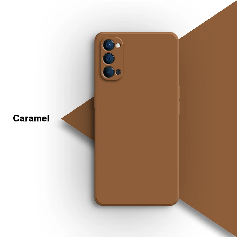 Silicone Phone Case - Classic Straight Edge, Soft & High Quality Back Cover