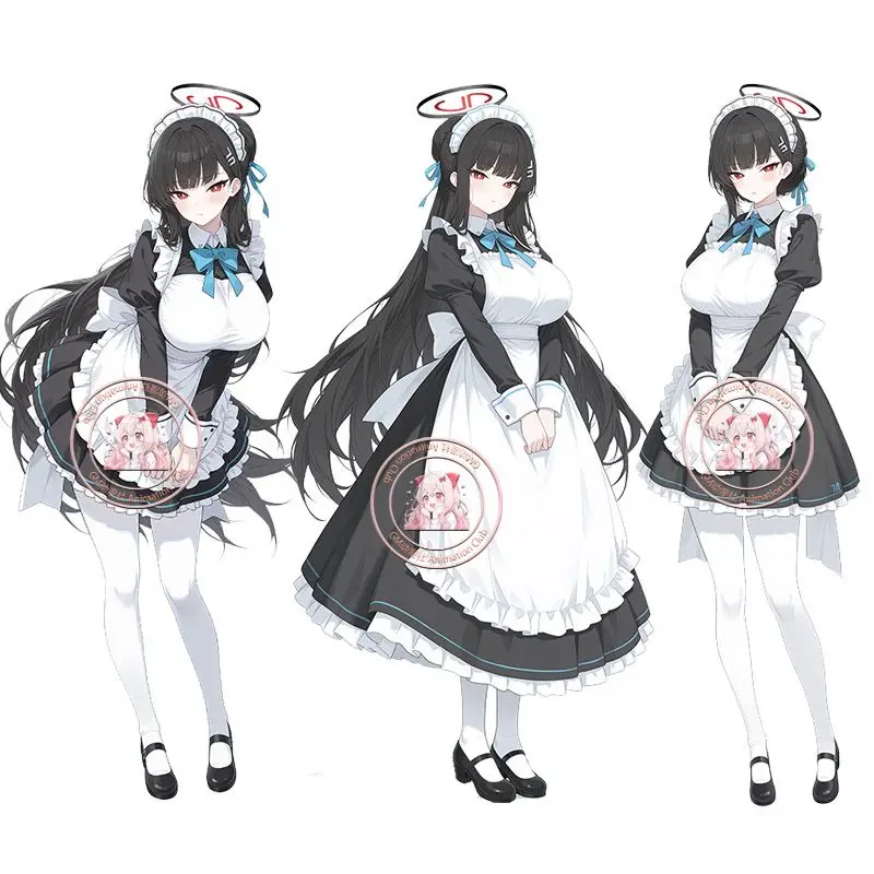 15CM 블루 아카이브 츠카츠키 리오 피규어 아크릴 스탠드 애니메이션 모델 액션 피규어 장식 액세서리 모델 데스크탑 장식품 ...