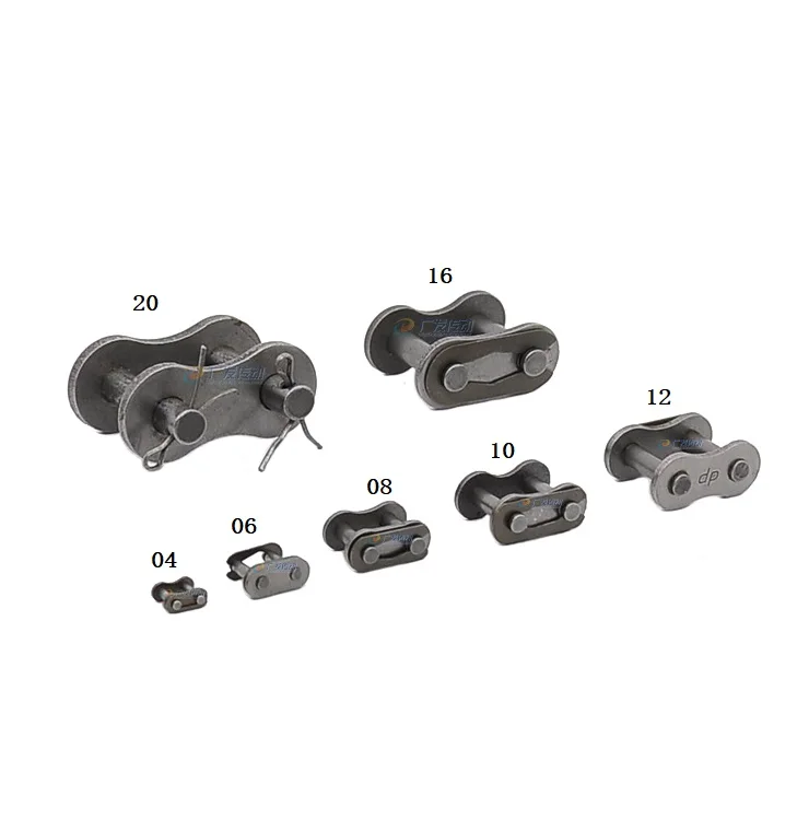 1/3/5/10pcs 06B-1 Single Row Full Buckle Chain Buckle Industrial Chain Join One Word Type industrial drive chain