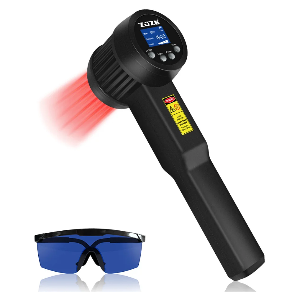 

ZJZK low-level laser therapy device 3W 808nm 650nm pain relief high intensity laser physical medical device