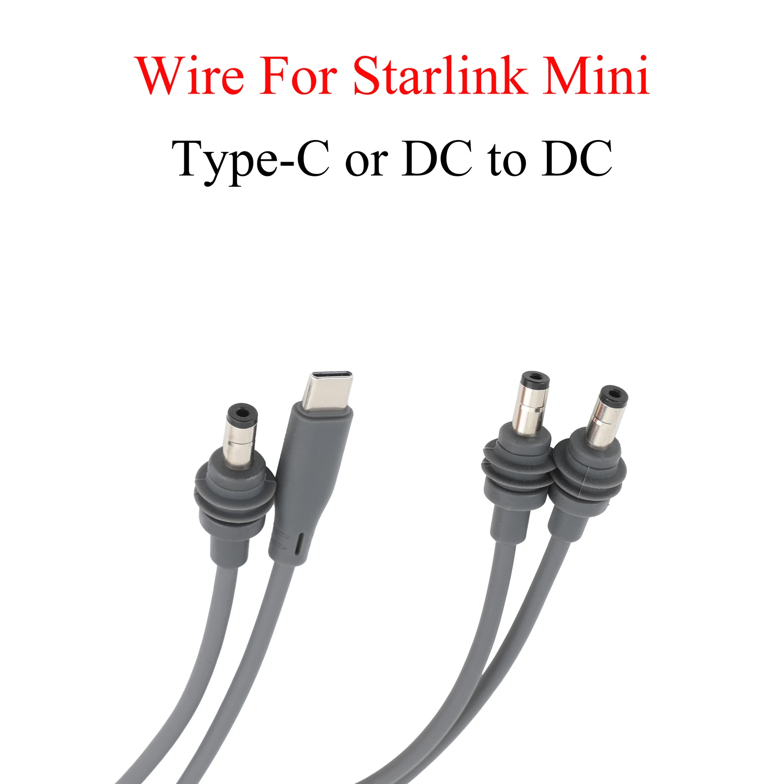 1PCS For Starlink Mini DC to DC / Type-C extension cable 2/3/5/10/15/20m Outdoor waterproof for Starlink MINI 20AWG cable