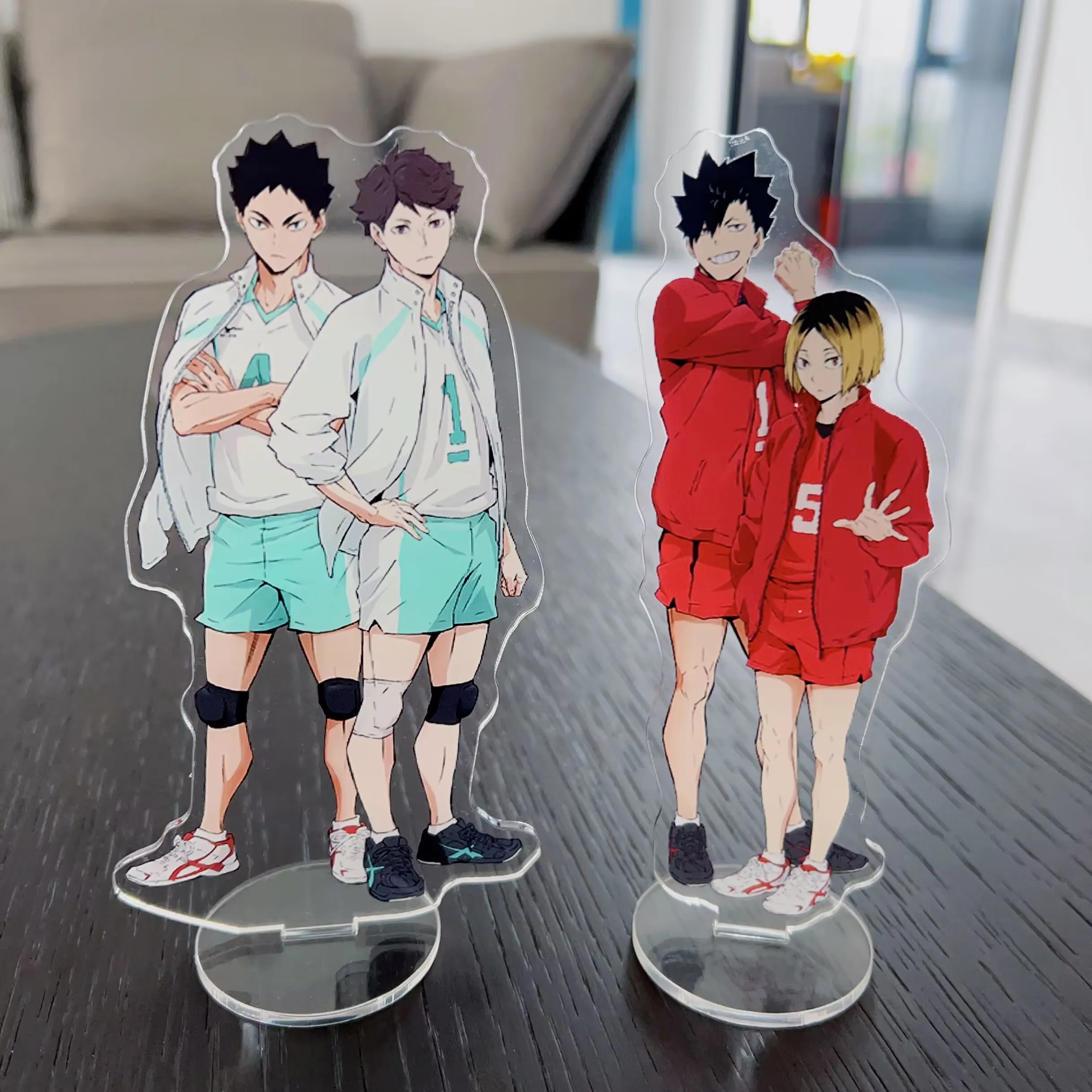 Anime Haikyuu!! Acrylic Stand Shoyo Hinata Volleyball Boys Figures Model  Desktop Plate Standing Signs Model Decor Collection - AliExpress