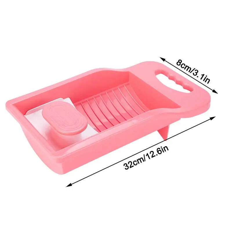 Socks Washboard PP Wash Board For Hand Washing Clothes Portable Laundry Board Wash Basin For Home Dormitory Travel