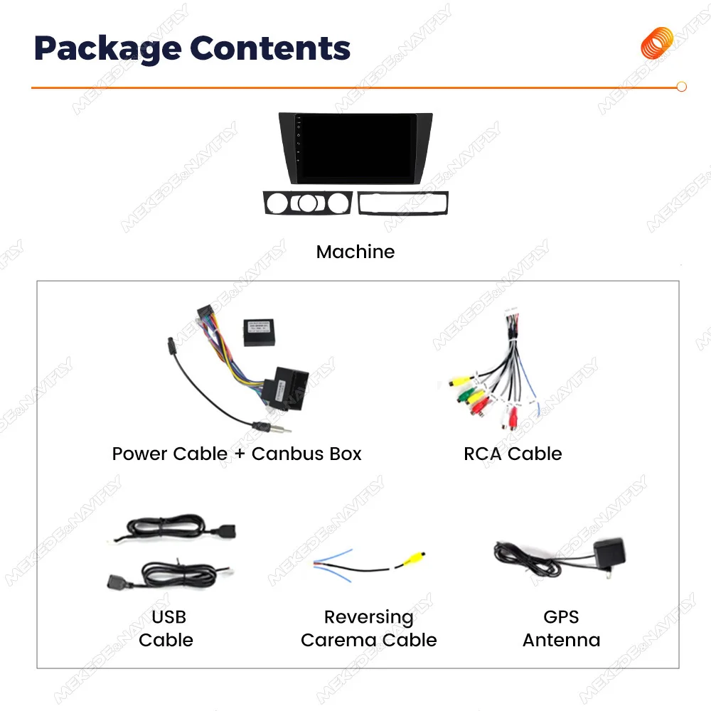 Android 14 Autoradio For BMW 3 Series bmw e90 E91 E92 E93 2005-2013 Multimedia Player Car Radio Support Wireless Carplay Auto bt