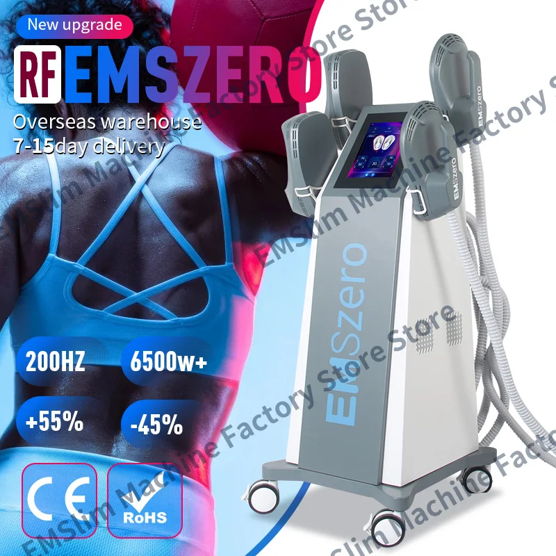 

EMSZERO Machines NEO HI-EMT RF EMS Electromagnetic Muscle Stimulator 2024 Professional Sculp 6500w 5 Handle Pelvic Girdle