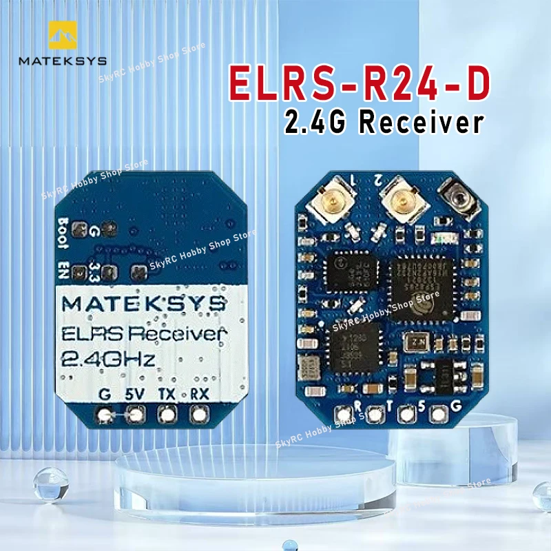 Récepteur MATEKSYS ELRS-R24-D 2.4G ELRS CRSF pour drone FPV