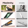 USB Charging Portable Cordless Curler Styling Tool USB 5000mAh Wireless Flat Clip Floating Plate 2 in 1 Hair Straightener Curler 4