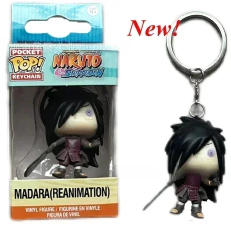 Funko Pocket Keychains Naruto Series: 22 Styles Anime Action Figures featuring Iconic Characters