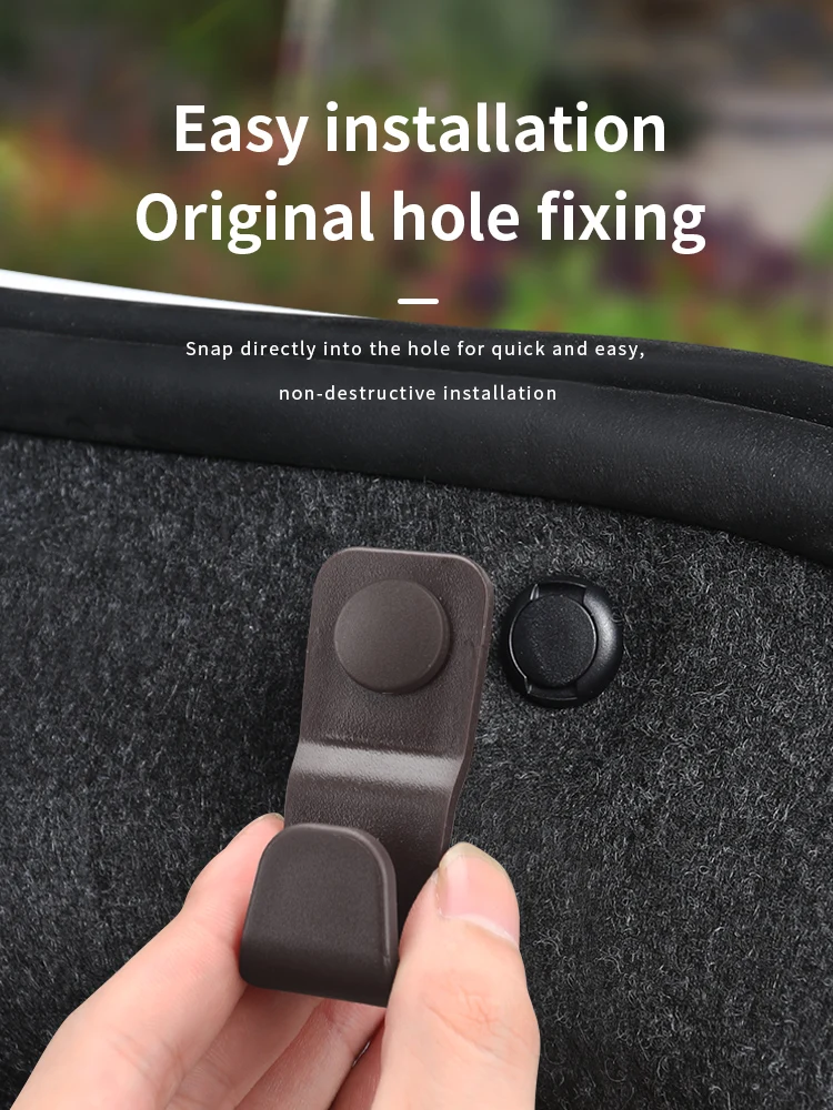 ل BMW F20 F30 F36 G20 G30 G32 F10 G01 G02 G05 X1X2X3X4X5X6 سيارة الخلفي الجذع تخزين السنانير السيارات التمهيد هوك المنظم اكسسوارات