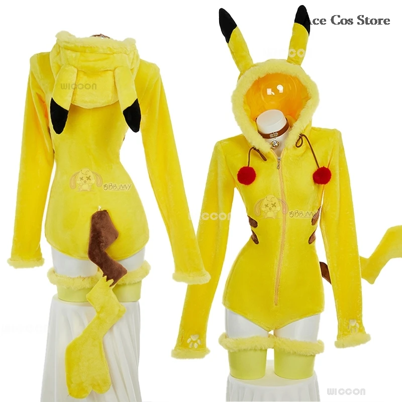 ピカチュウ コスプレ レディース衣装 Amazon.co.jp: [クレイジー] コスプレ 動物衣装 アニマル