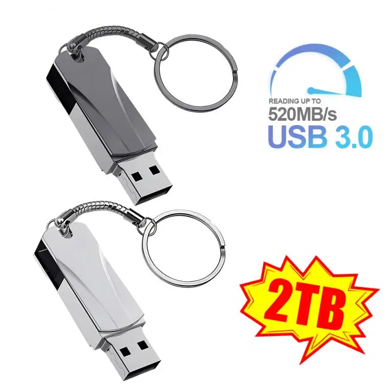 Pendrive 128Gb Chiavette Usb 3.0 Pen Drive 256Gb 512Gb 1Tb 2Tb Cle Usb Memory Stick U Disk Per Accessori Ps5