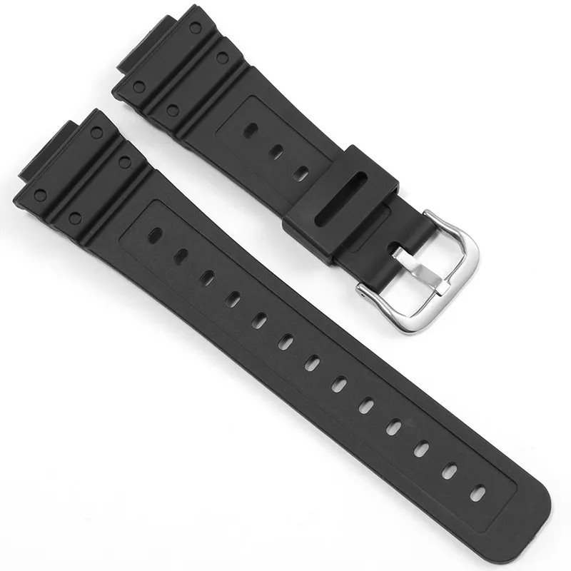 Silicone Watch Strap for Men - Small Square Design