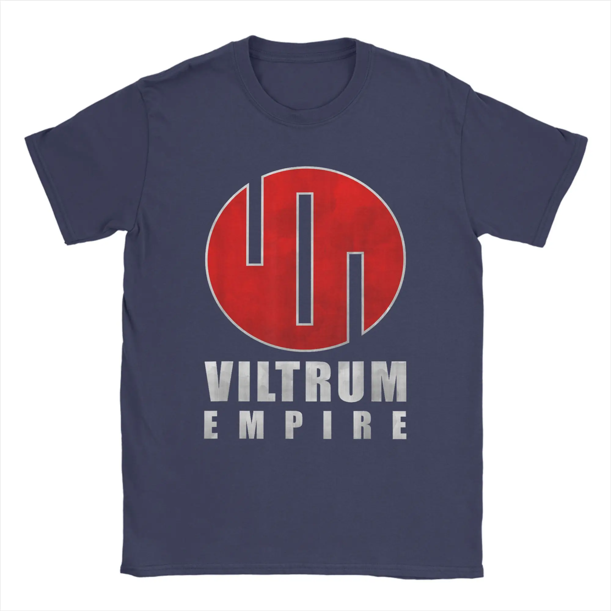 Invincible Viltrum Empire Vintage Logo Men's Cotton Crew Neck T-Shirt