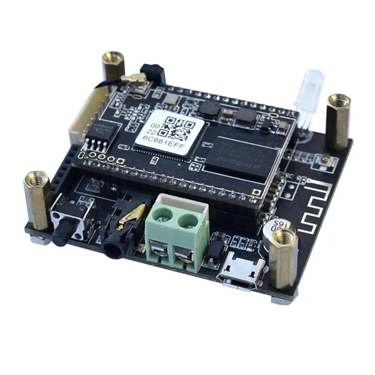 Hot sale WB05 WiFi and Bluetooth 5.0 Bluetooth Module I2S Analog Output Board ESS9023 with Airplay DLNA Wifi Audio