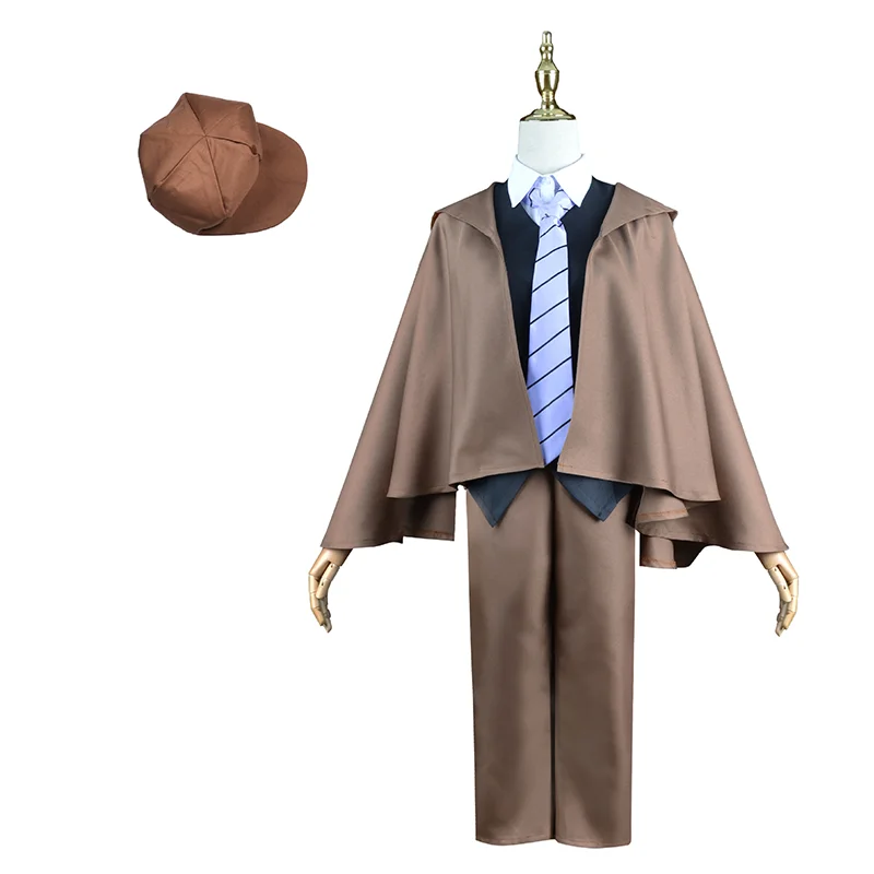 

Anime Cosplay Edogawa Rampo Costume Party Uniform Suit Halloween Role Play