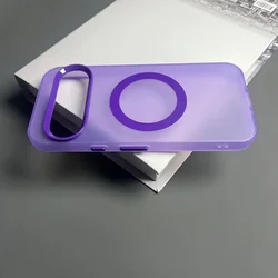 Magnetic Candy Color Clear Back Cover with Shock Resistance - Pixel 10Pro (A)